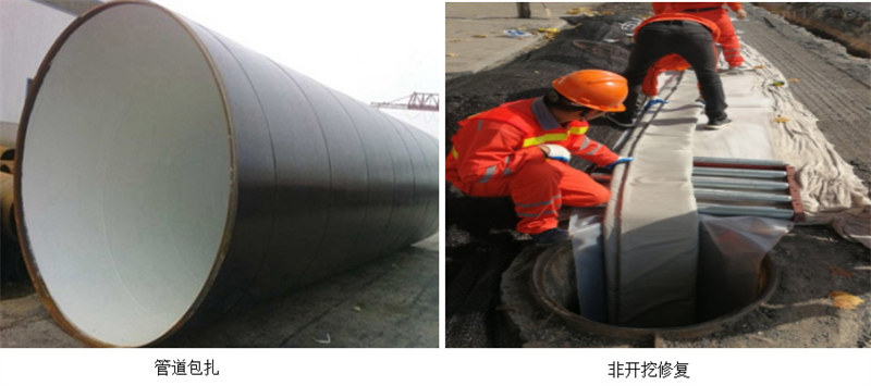 玻璃鋼防腐主要市場應用：管道包扎、非開挖修復